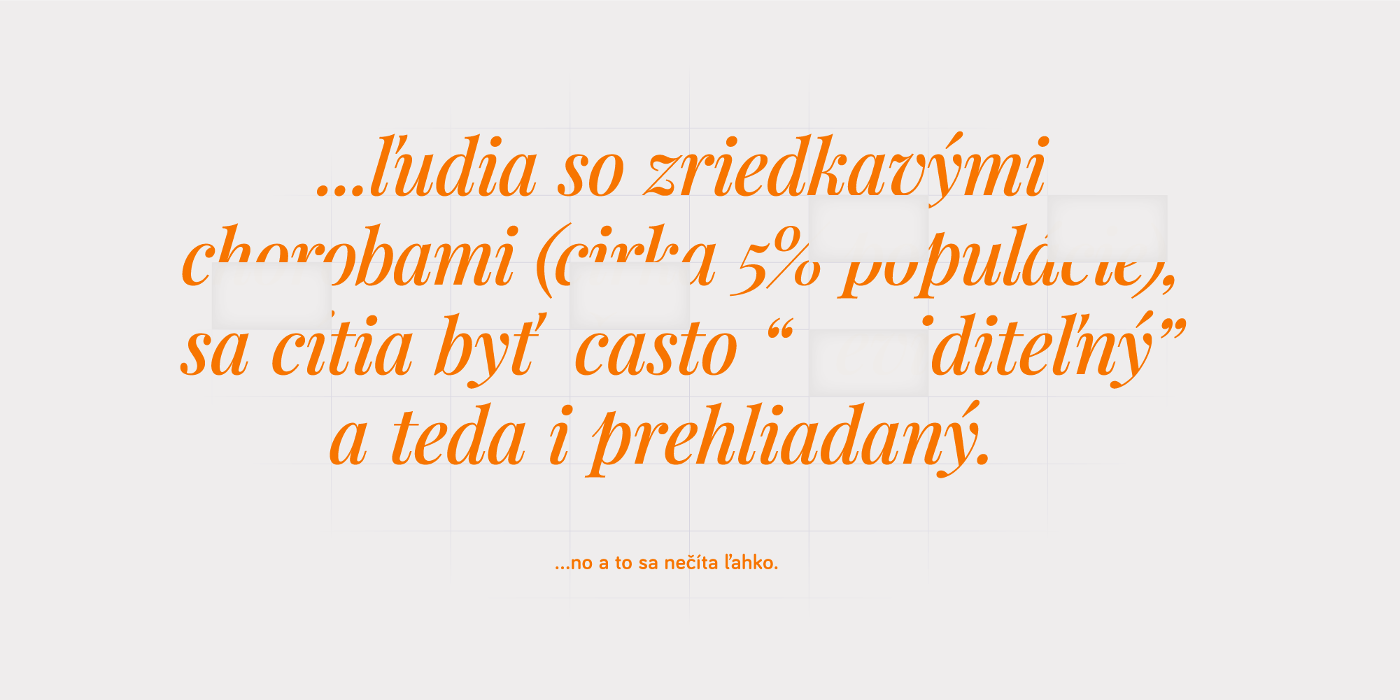 zriedkavé choroby